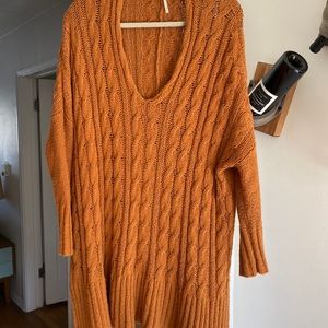 Free People V neck Sweater